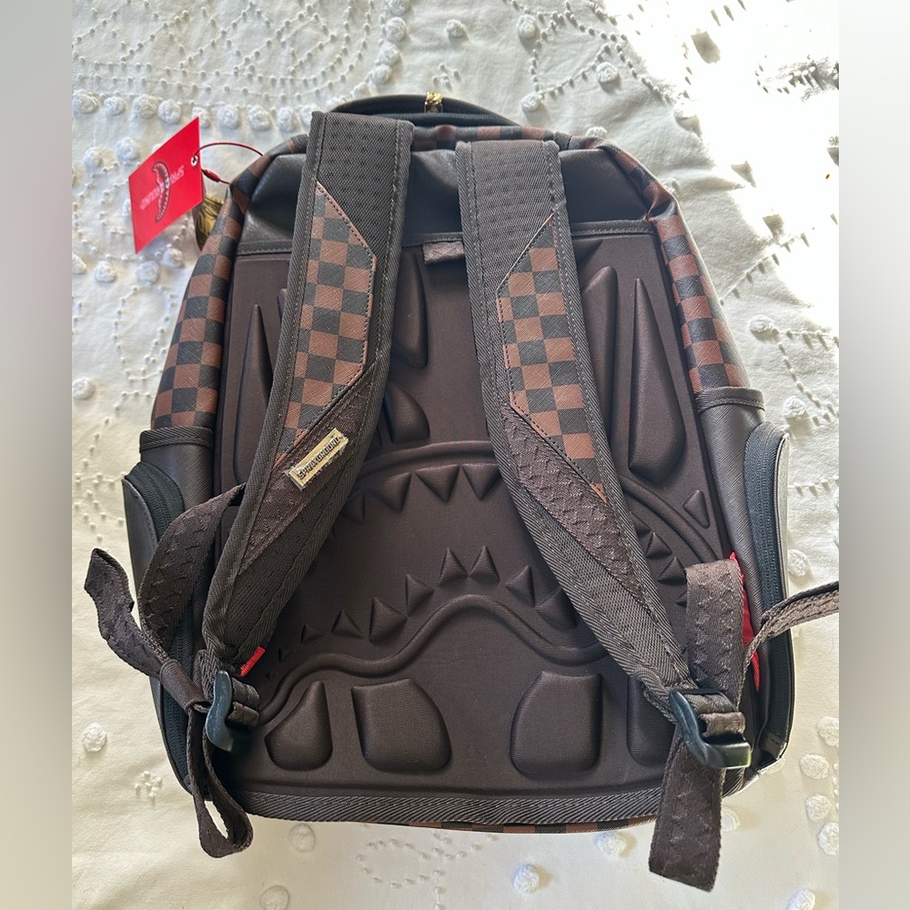 NWT SPRAYGROUND FLEX CHEX CARGO BACKPACK - Picture 3 of 6